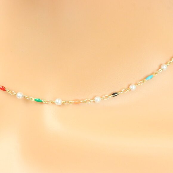 "Minimalist Necklace Chain, Elegant Jewelry for Women & Girls | MLCRC1564 - Picture 10 of 10